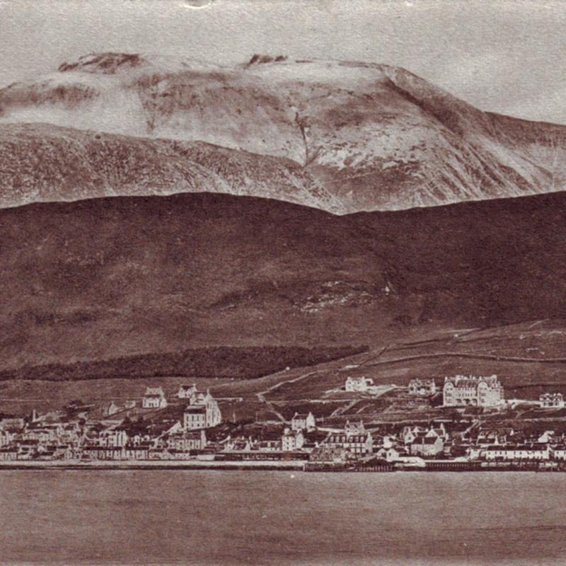 Vintage image of Ben Nevis